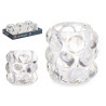 CANDLEHOLDER SMALL TRANSPARENT BALL
