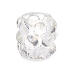 CANDLEHOLDER SMALL TRANSPARENT BALL