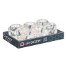CANDLEHOLDER SMALL TRANSPARENT BALL