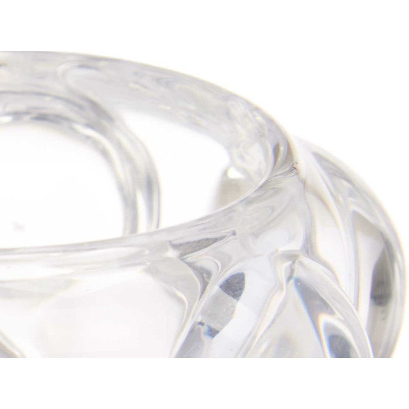 CANDLEHOLDER SMALL TRANSPARENT BALL