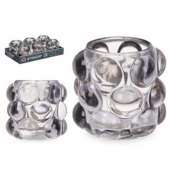 PORTACANDELA SFERA PICC GRIGIO