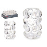 CANDLEHOLDER LARGE TRANSPARENT BALL