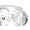 CANDLEHOLDER LARGE TRANSPARENT BALL