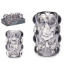 CANDLEHOLDER LARGE GREY BALL