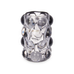 CANDLEHOLDER LARGE GREY BALL