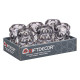 BOUGEOIR BOULE GRAND GRIS