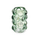 CANDLEHOLDER LARGE GREEN BALL
