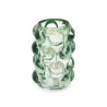 CANDLEHOLDER LARGE GREEN BALL