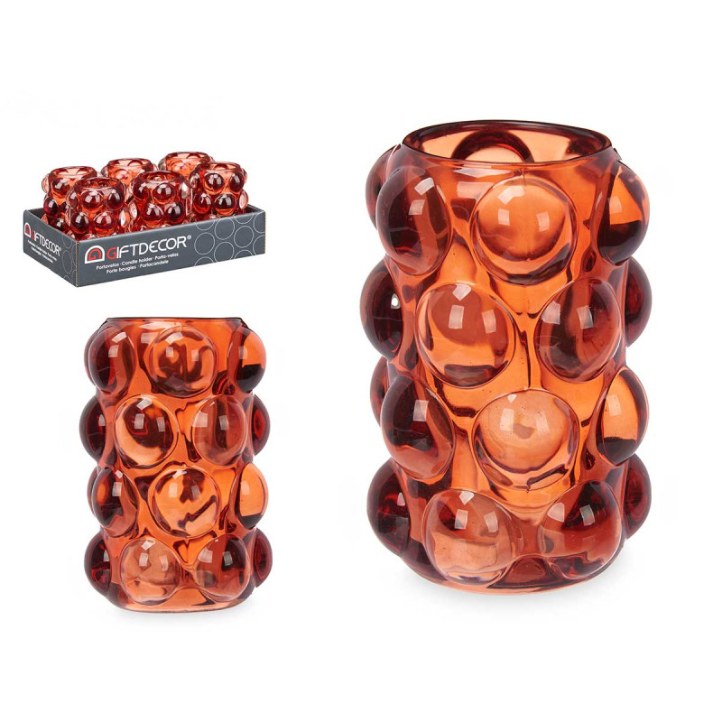 PORTACANDELA SFERA GRD MATTONE