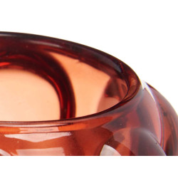 CANDLEHOLDER LARGE RUSSET  BALL