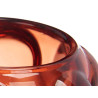 CANDLEHOLDER LARGE RUSSET  BALL