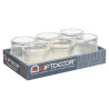 BOUGEOIR CERCLE RAYURE GRAND TRANSPARENT