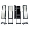 MIROIR BIJOUTIER AVEC PIED GRIS