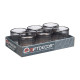 SUPORTE VELAS RISCAS GRD CINZENTO