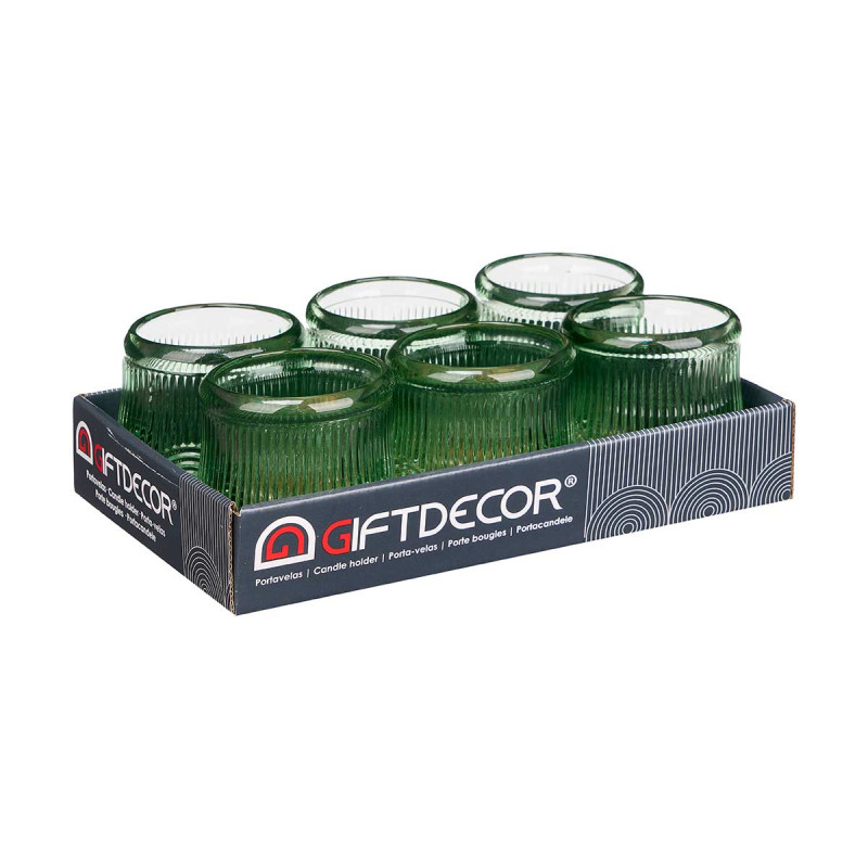 SUPORTE VELAS RISCAS GRD VERDE
