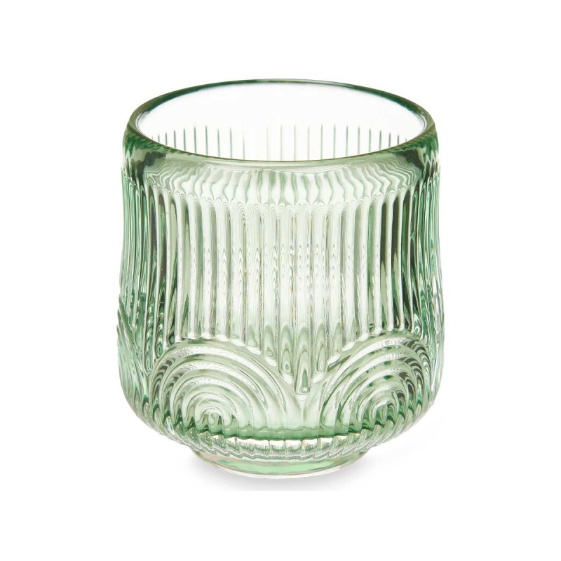 SUPORTE VELAS RISCAS PEQ VERDE