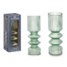 VASO RISCAS VERDE
