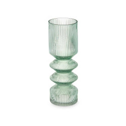 VASO RISCAS VERDE