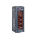 STRIPED VASE RUSSET HIGH