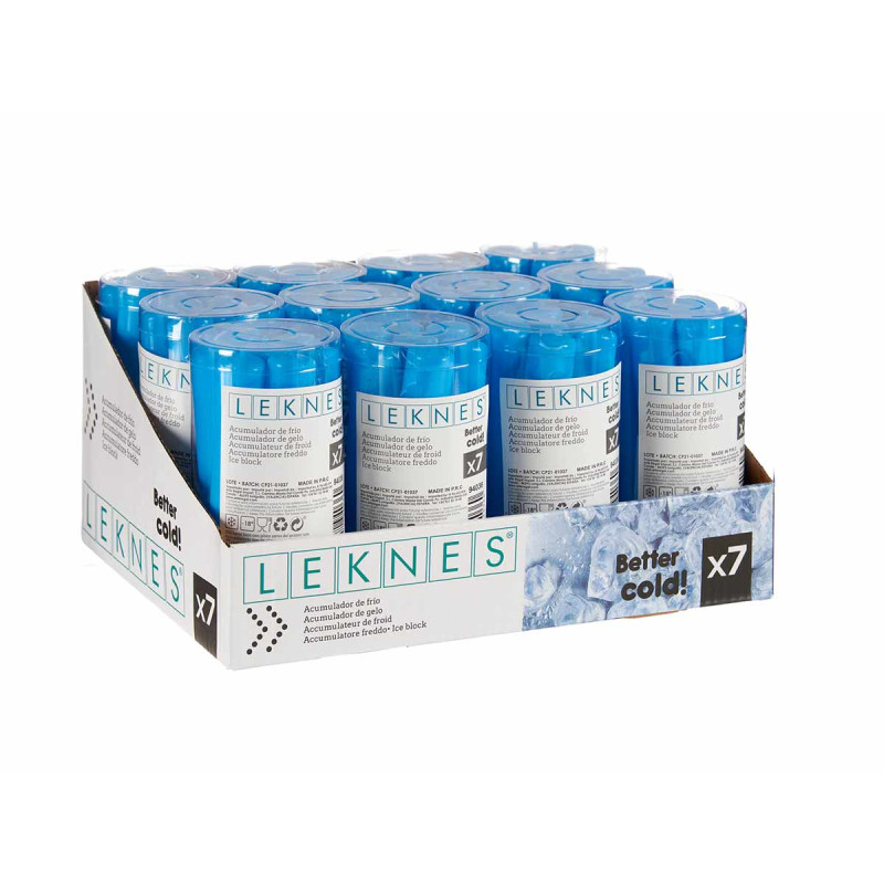 SET 7 ICE COLD BLOCK BLUE CYLINDER