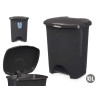 POUBELLE À PÉDALE EN PLASTIQUE 10L ANTHRACITE