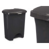 POUBELLE À PÉDALE EN PLASTIQUE 10L ANTHRACITE