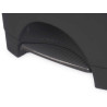 PLASTIC PEDAL BIN 10L ANTHRACITE