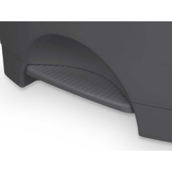POUBELLE À PÉDALE EN PLASTIQUE 30L ANTHRACITE