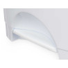 BALDE DO LIXO PLASTICO COM PEDAL 50L BRANCO