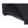 PAPELERA PEDAL PLASTICO 50L ANTRACITA