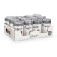 FRASCO COM TAMPA 660ML CINZENTO