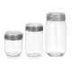 SET 3 BARATTOLO TAPPO GRIGIO 425 660 1000ML
