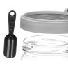 MULTI-PURPOSE JAR 425ML GREY