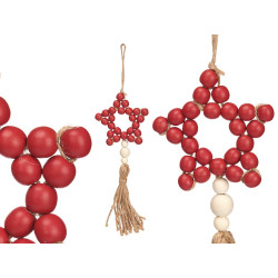 APPENDINO STELLA PERLE FRANGIA GRANDE LEGNO ROSSO