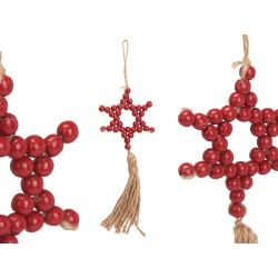 APPENDINO STELLA PERLE FRANGIA MED LEGNO ROSSO