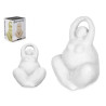 FIGURA DONNA YOGA BIANCO