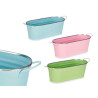 VASO OVAL GRD BORDA PRATEADA SORT 3
