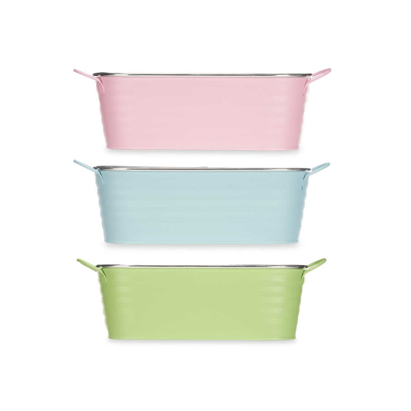 VASO OVAL GRD BORDA PRATEADA SORT 3
