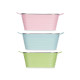 VASO OVAL PEQ BORDA PRATEADA SORT 3