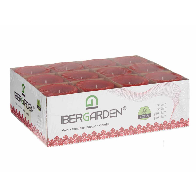 BOUGIE BLOC GERANIUM