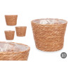 SET 3 ROUND ESPARTO BASKETS MEDIUM