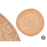 ROUND ESPARTO NATURAL CARPET 80CM