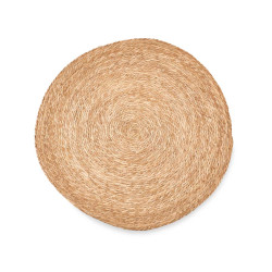 ROUND ESPARTO NATURAL CARPET 80CM