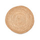 ROUND ESPARTO NATURAL CARPET 80CM