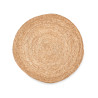 ROUND ESPARTO NATURAL CARPET 80CM
