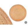 ROUND ESPARTO NATURAL CARPET 120CM