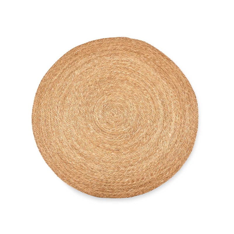 ROUND ESPARTO NATURAL CARPET 120CM