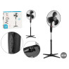 VENTILATEUR DE PIED NOIR 45W