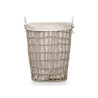 CESTO REDONDO ASAS GRIS
