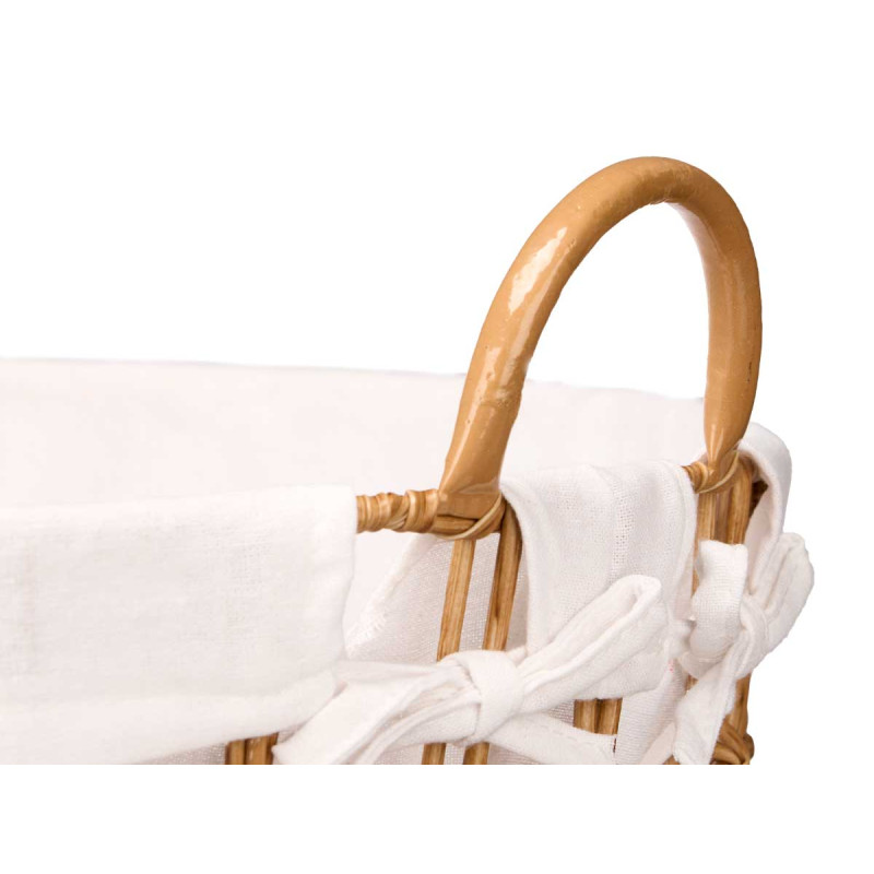 PANIER ROND AVEC POIGNÉES NATUREL